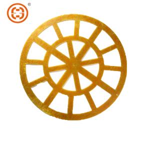 廠家批發3240環氧板邊料 黃綠色毛毛蟲環氧玻璃纖維板 絕緣材料